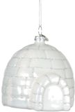 Decoris Eskimo glas winterwit