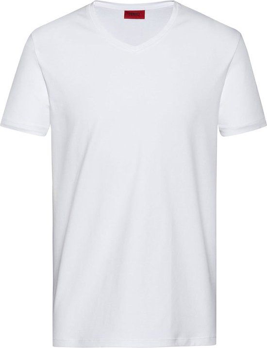 HUGO BOSS Hugo V Neck T-shirt - Short Sleeve - White - Men's XL - 2023
