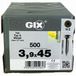 GIX SPAX GIX-A Gipsplaat Schroeven 3,9x45mm voor Metaal (500 stuks)