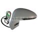 Alkar 6139855 rétroviseur complet, électrique, convexe, glace bleue, chauffant, peignable