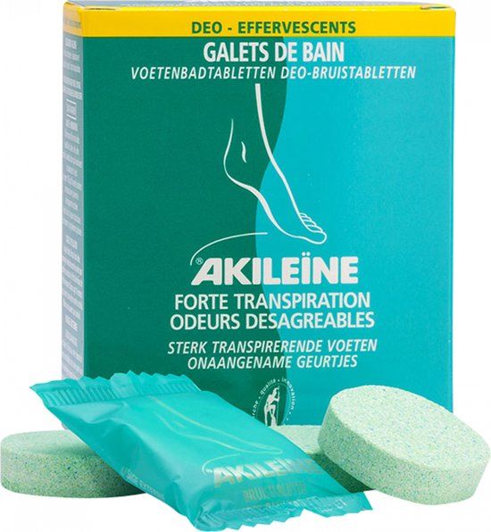 Akileine Bruisende Voetbadtabletten - 7 stuks