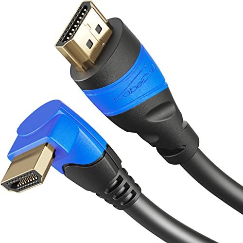 KabelDirekt 90° gehoekte 8K/4K HDMI-kabel – 3m