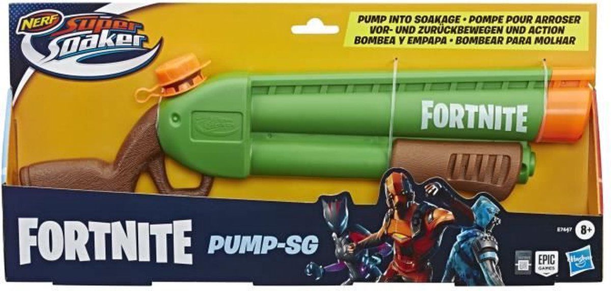 Super Soaker NERF FORTNITE PUMP SG - 5010993734245