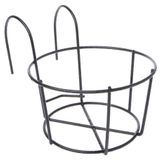 Omgoods - Pot de fleurs suspendu en fer pour extérieur