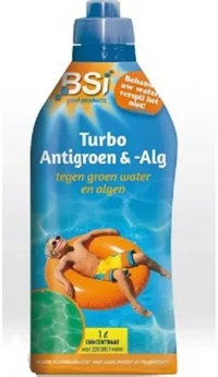 Bsi Turbo anti-groen en alg zwembad 1 liter