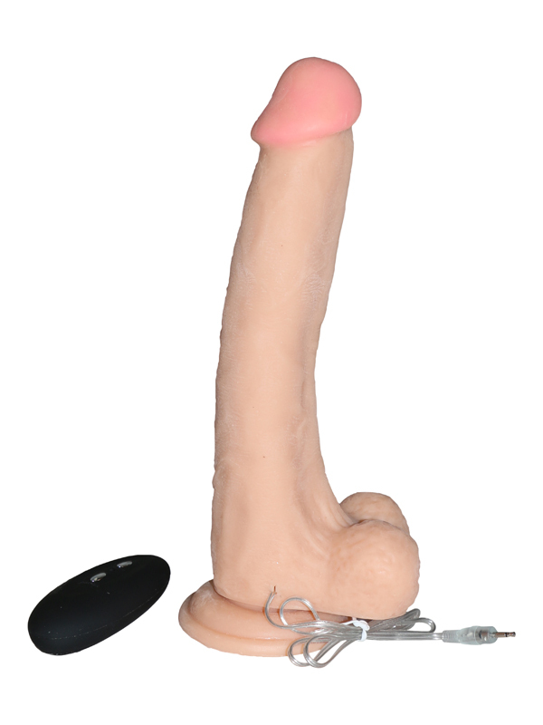 RealRock Realistische vibrator huidskleur met zuignap