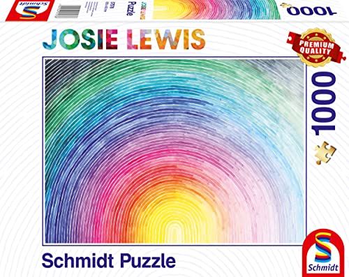 Schmidt Spiele Josie Lewis Oplopende Regenboog Puzzel - 1000 Stukjes