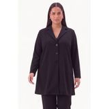 YOEK Plus Size blazer - zwart