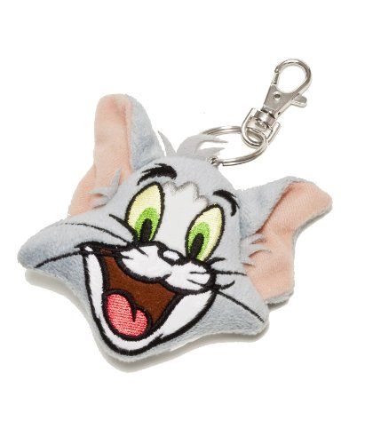 Tom & Jerry 233325 - Tom pluche schathouder, 7 cm