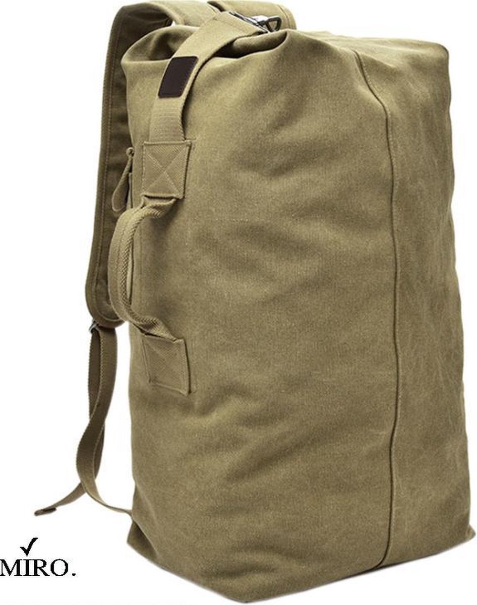 Miro MIRO Luxe Backpack Rugzak Grote Capaciteit Met Zip 50 Liter
