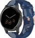 By Qubix Canvas nylon bandje Blauw voor Huawei Watch GT 4 / GT 5 (41mm) & GT 5 Pro (42mm)