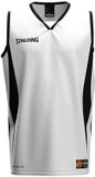 Spalding Jam Tanktop Unisex Zwart Wit Multikleurig Polyester Kinderen Maat 164
