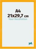 Your Decoration Cadre photo A3 21x29,7 cm MDF Jaune Mura
