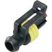TE Connectivity 0-282079-2 Female behuizing (kabel) AMP-Superseal 1.5mm Series Totaal aantal polen: 1 Rastermaat: 6 mm Inhoud: 1 stuk(s)