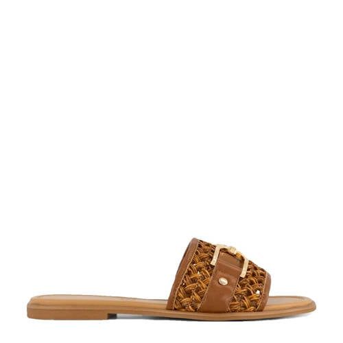 Graceland slippers cognac