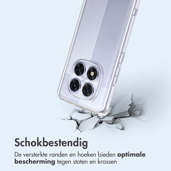 imoshion Hoesje - Geschikt voor Xiaomi Redmi Note 14 Pro 5G - Protective Backcover - Transparant