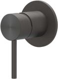IVY Concord Inbouw Douchemengkraan Eenhendel - RVS 316 Geborsteld Carbon Black PVD