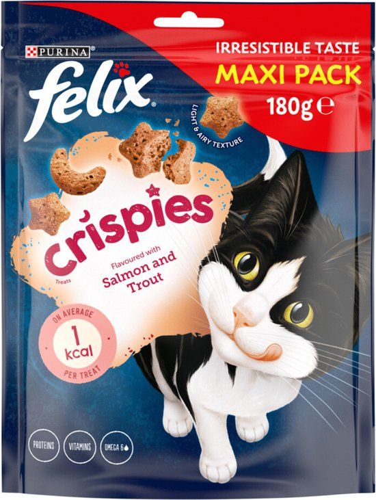 Felix Crispies Maxipack Zalm - Forel 180 gr