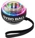 RESTEQ Ballon de fitness à LED pour le développement musculaire et l'entraînement de la flexibilité, rouleau d'exercice pour poignet, avant-bras, épaule