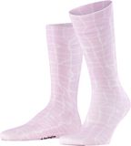 Burlington Poolside Coton chaussettes pour hommes en taille 40-46, rose