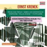 Outhere Capriccio Deutsche Staatsphilharmonie Rheinland-Pfalz, Karl-Heinz Steffens - Krenek: Tricks and Trifles | Sieben Orchester Stücke | Symphonie 'Pallas Athene' | Potpourrie (CD)