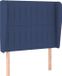 vidaXL Hoofdbord - Stof - Blauw - 83x23x118/128 cm