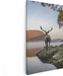 Artaza Canvas Painting Deer By A Lake - 80x120 - Large - Photo On Canvas - Canvas Print
