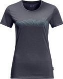 Jack Wolfskin CROSSTRAIL GRAPHIC T W Dames Outdoorshirt - Maat M