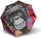 Doppler Paraplu Modern.Art Long Automatic Monkey Roze Veelkleurig