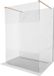 Mexen Kioto paroi de douche autoportant 110 x 200 cm, transparent/frost 8 mm, cuivre brossé