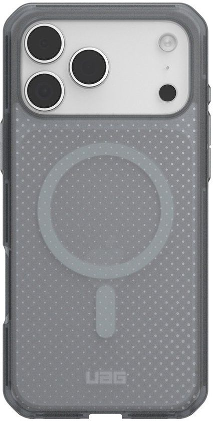 Urban Armor Gear Dot Case met MagSafe voor de Apple iPhone 17 Pro Max - Ash