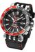 Vostok Europe Energia GMT herenhorloge, analoog, automatisch, Japans, met kunstleren armband NH34-575A717