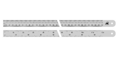 Metrica 24124 Setzer-Masstaaf roestvrij 500 mm