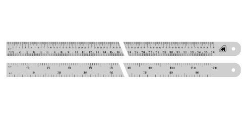 Metrica 24124 Setzer-Masstaaf roestvrij 500 mm