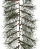 Everlands Cashmere Kerstslinger - groen - 270 x 25 cm