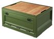 Merkloos Opbergbox - Met deksel - 38 liter - 46,8 x 34,7 x 23 cm - Groen