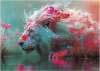 Educa Puzzel Dieren - King of Blossoms 500 Stukjes