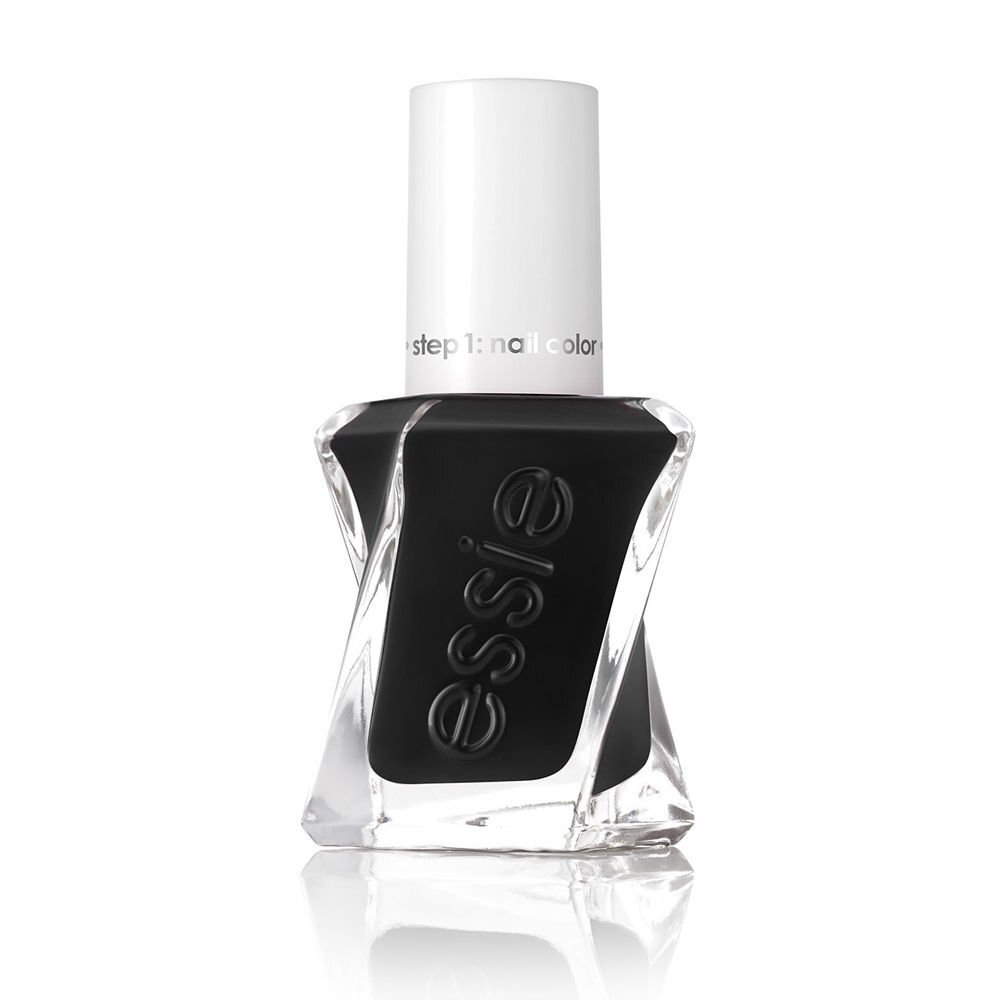 Essie gel couture - 514 take it loud - zwart - langhoudende nagellak - 13,5 ml