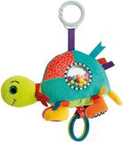 Baby Nat BN0225 pluche dier schildpad, blauw / geel