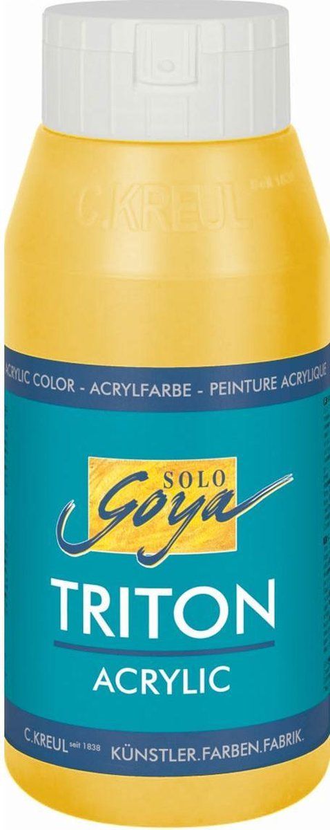 Solo Goya TRITON - Cadmium Yellow Acrylic Paint - 750ml