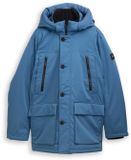 Tom Tailor Arctic Parka Heren Maat L Real Teal Blue