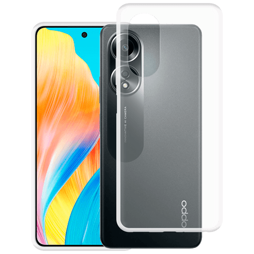 Just in Case TPU Back Cover Transparant OPPO A58