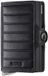 Secrid Twinwallet Emboss Lines Portefeuille en cuir noir