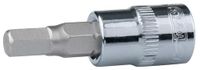 KS Tools 918.1532 1/4" CHROMEplus Bit-dopsleutel binnenzeskant, 5/32"