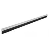 Delock 66651 19 inch Afdekking met borstels voor patchkast Aluminium profiel Aluminium, Zwart