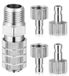 Airbrush raccord rapide - Adaptateur de raccord rapide - Adaptateur airbrush - 1/8 pouce - 5 pièces - Compresseur