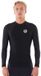 Rip Curl Flashbomb T-shirt thermique à manches longues XL Homme Noir