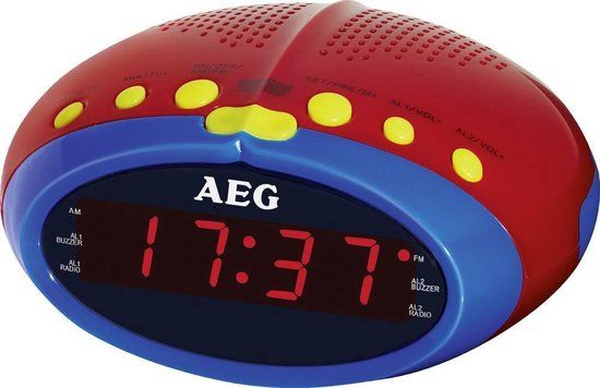 AEG MRC 4143 Kids Line - FM Radio - Zwart