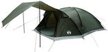 vidaXL Tunneltent 8-persoons Legergroen Polyester