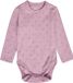 Hummel Body enfant à manches longues Hmlmini Bee Aop L/S 230320 - Mauve Shadow - Taille 80